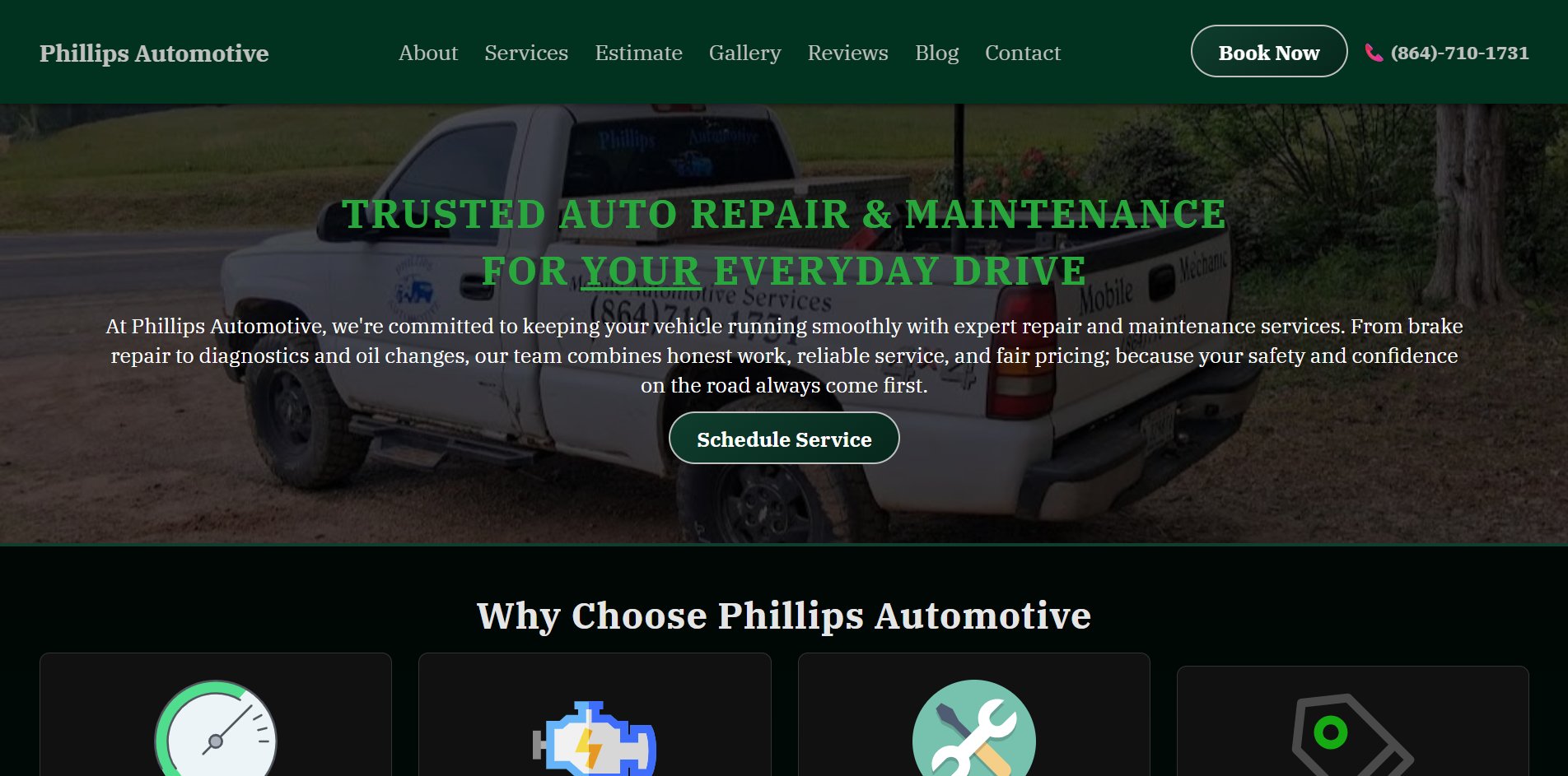 Phillips Automotive Homepage
